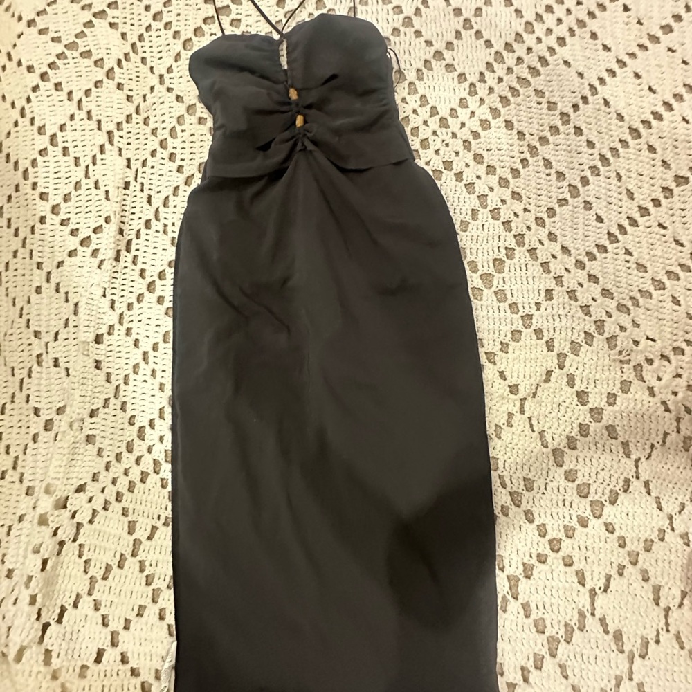 Elegant Black beach Dress Zara